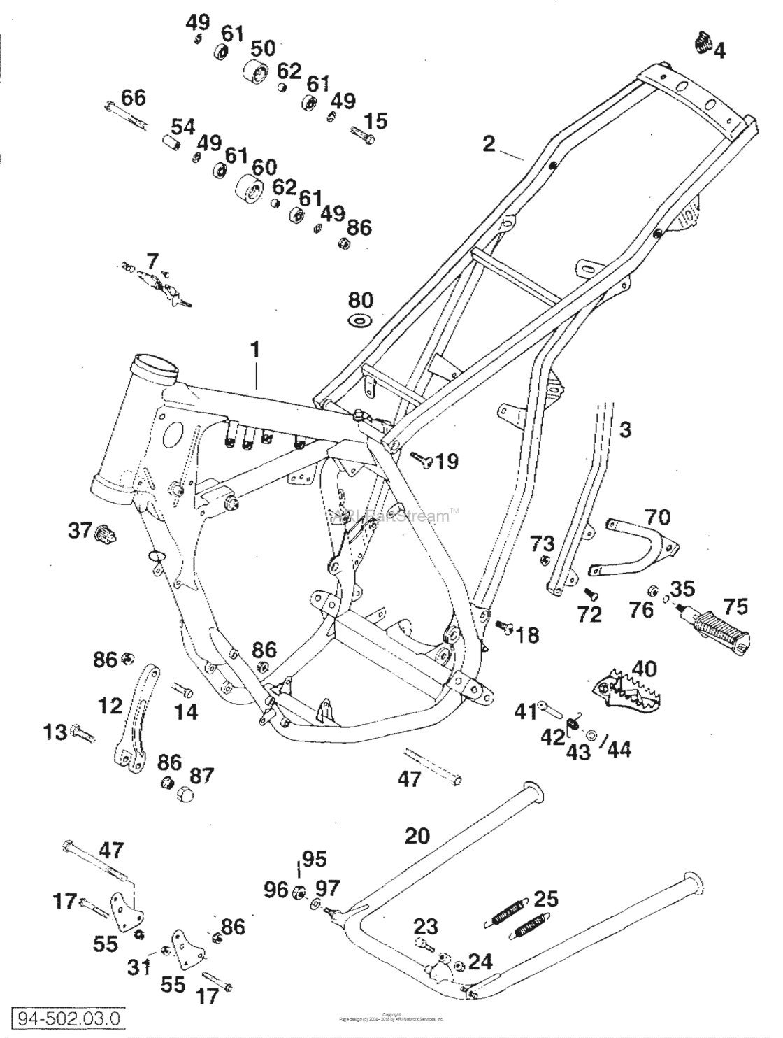 Frame, Sub Frame