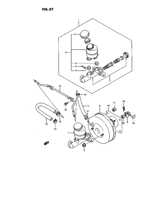 Bk master cylinder