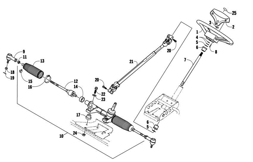 Steering assembly