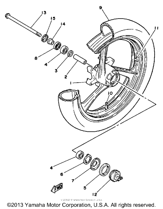 Front wheel