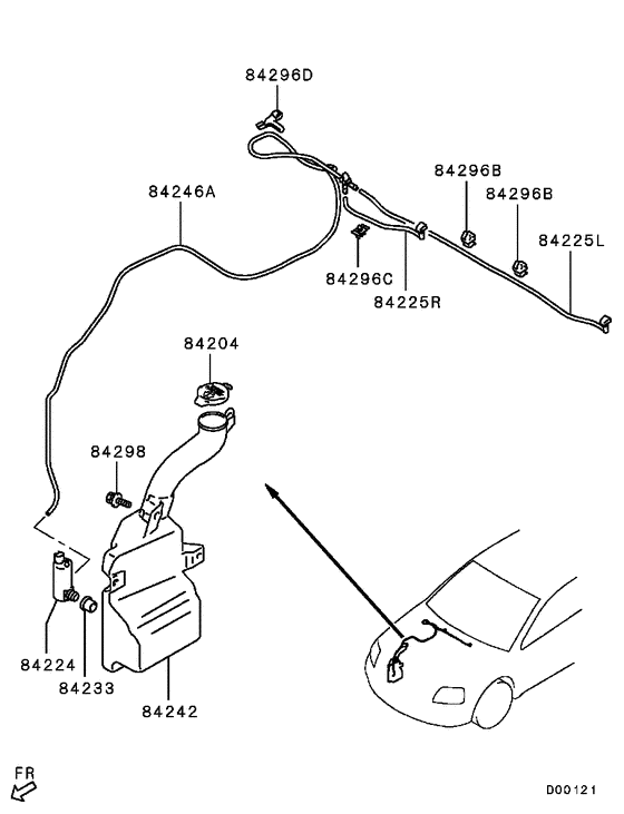 Windshield wiper & washer
