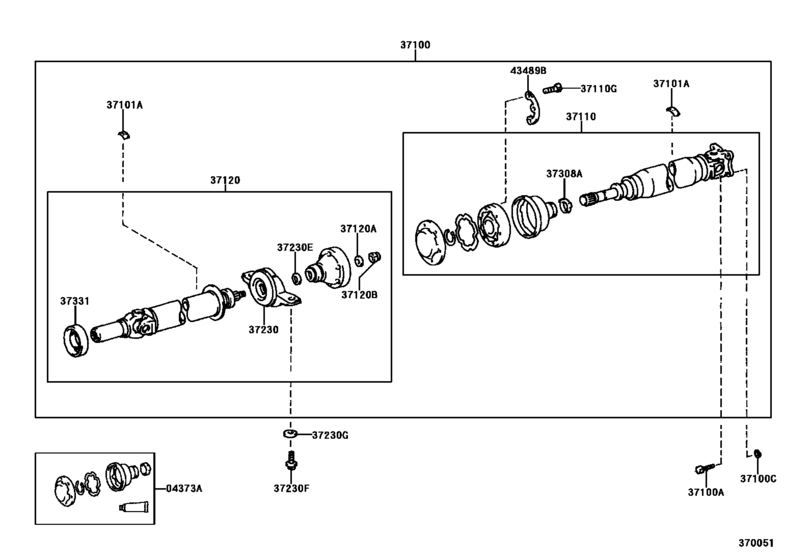 Propeller Shaft & Universal Joint