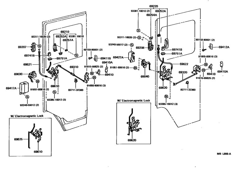 Front Door Lock & Handle