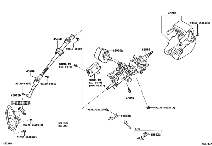 Steering Column & Shaft