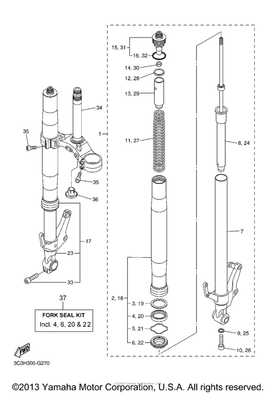 Front fork