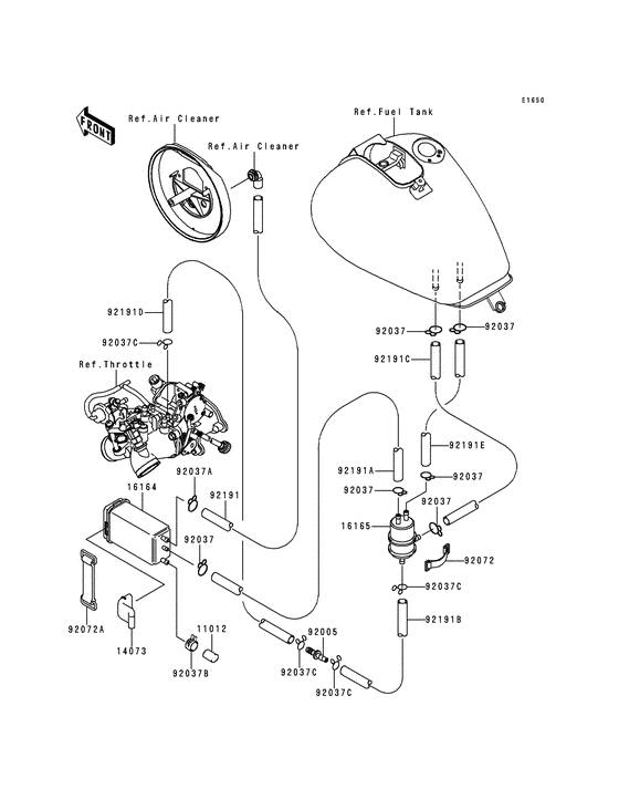 Fuel evaporative system