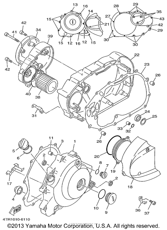 Crankcase cover