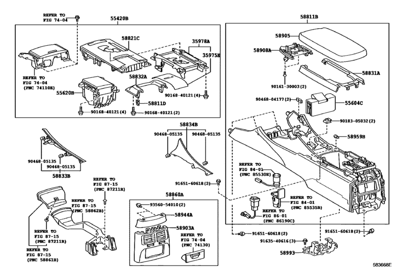 Console Box & Bracket