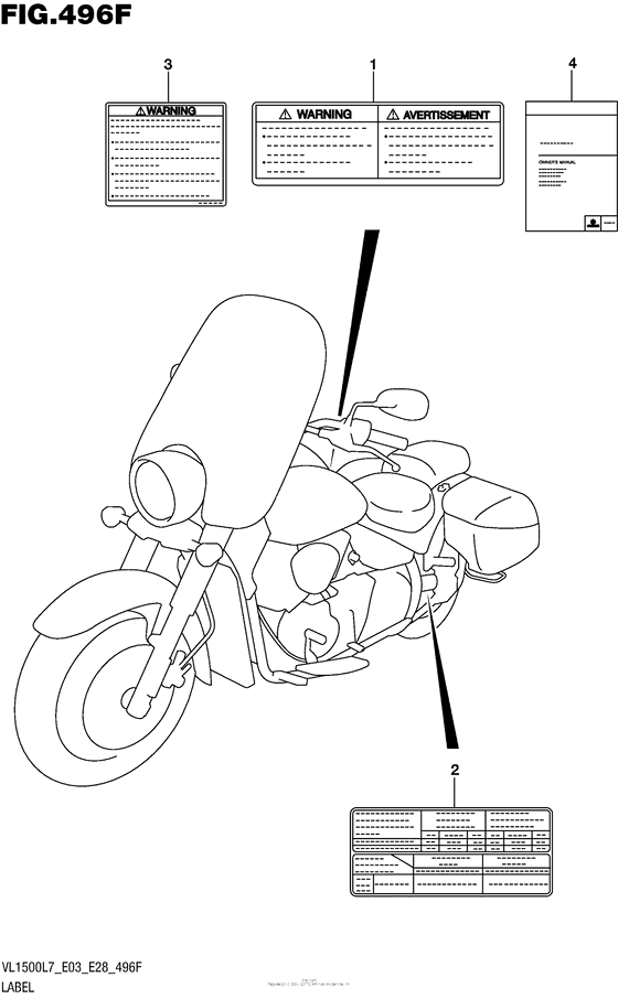 Label (Vl1500Tl7 E28)