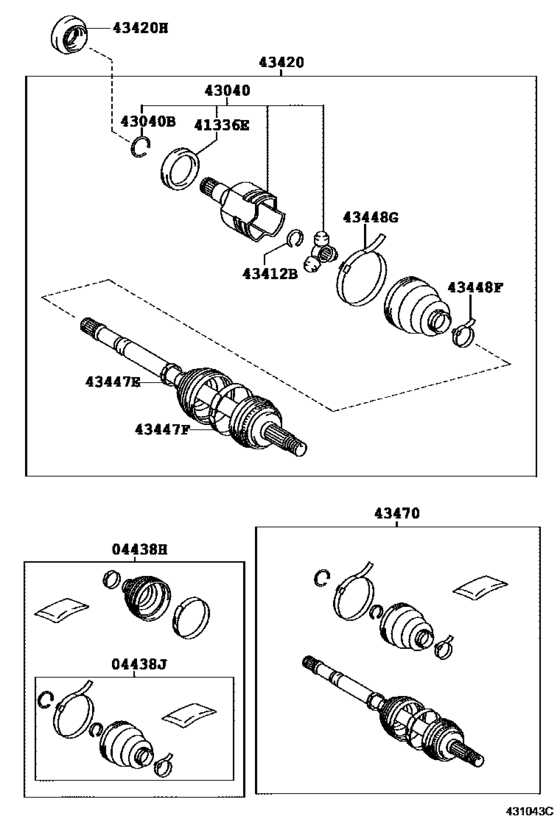 Front Drive Shaft