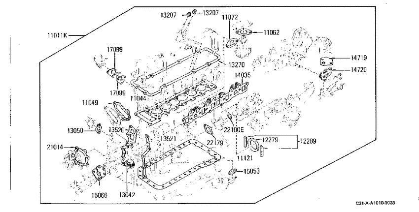 Engine gasket kit