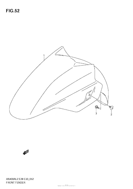 Front Fender (An400Za L2 E28)