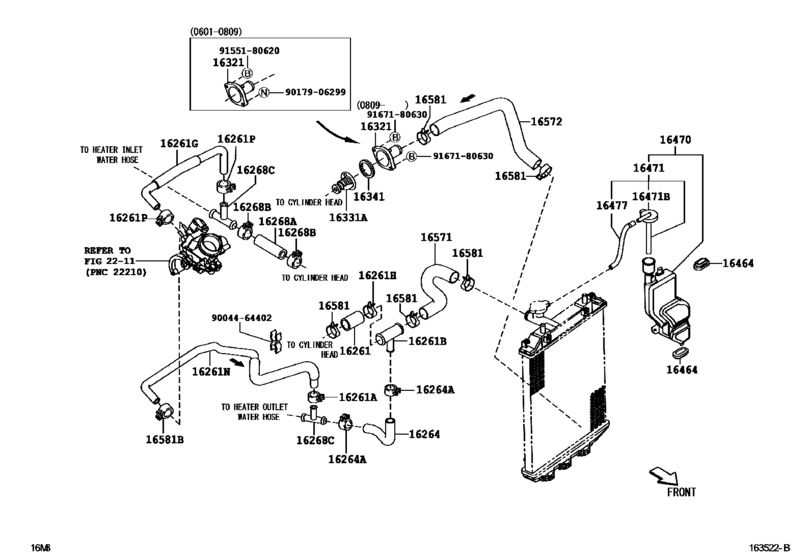 Radiator & Water Outlet