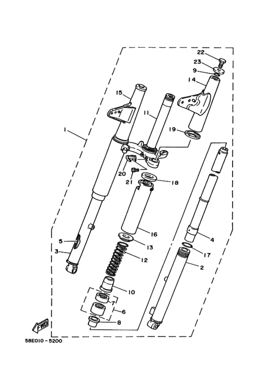 Front fork