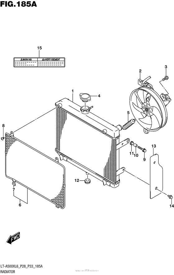 Radiator (Lt-A500Xl6 P28)