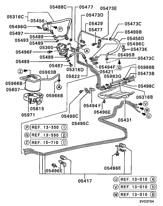 Fuel line & vapor gas control