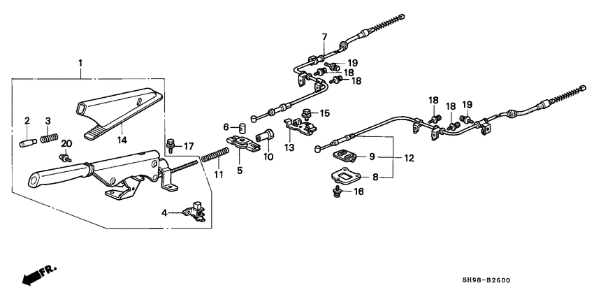 Parking brake