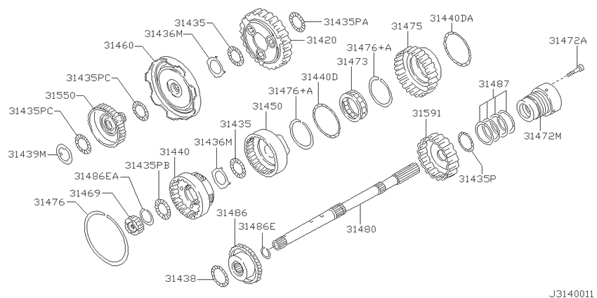 Governor,power train & planetary gear