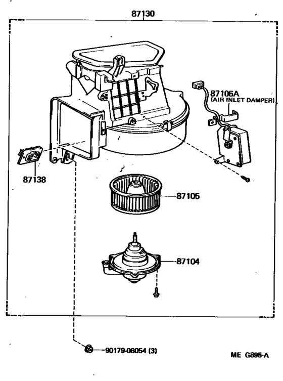 Heating & Air Conditioning - Heater Unit & Blower