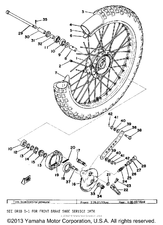 Front wheel