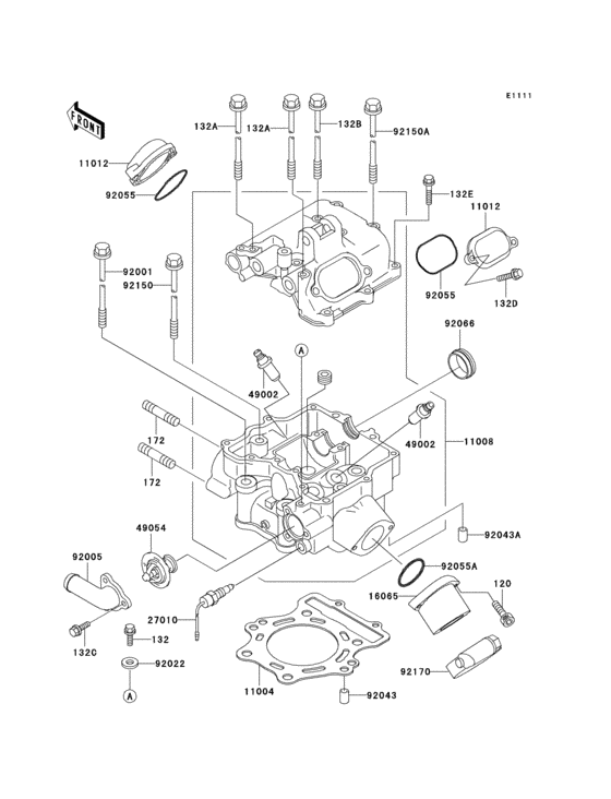 Cylinder head(-lf400ae531713)