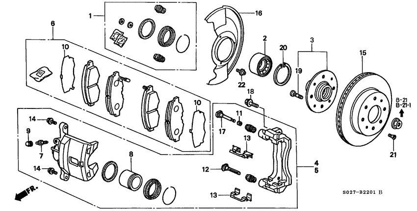Front brake