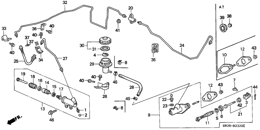 Clutch master cylinder
