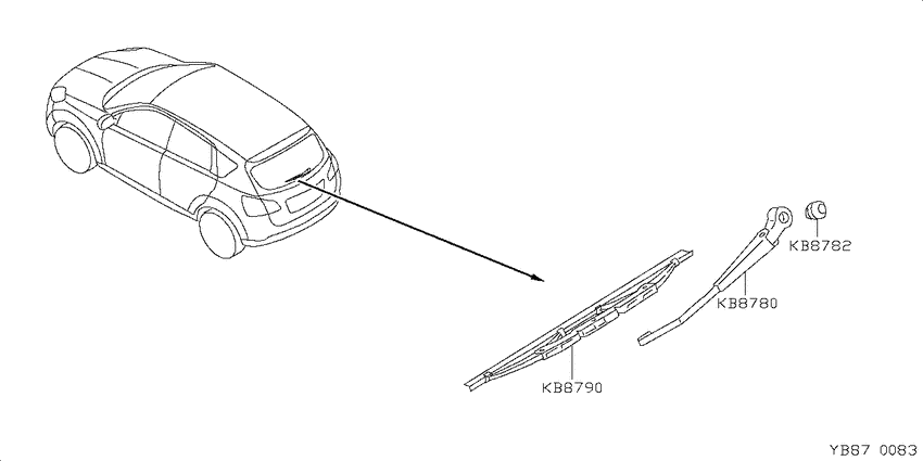 rear windshield wiper