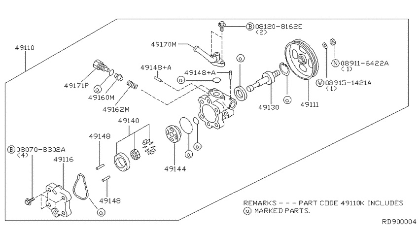 Power steering pump