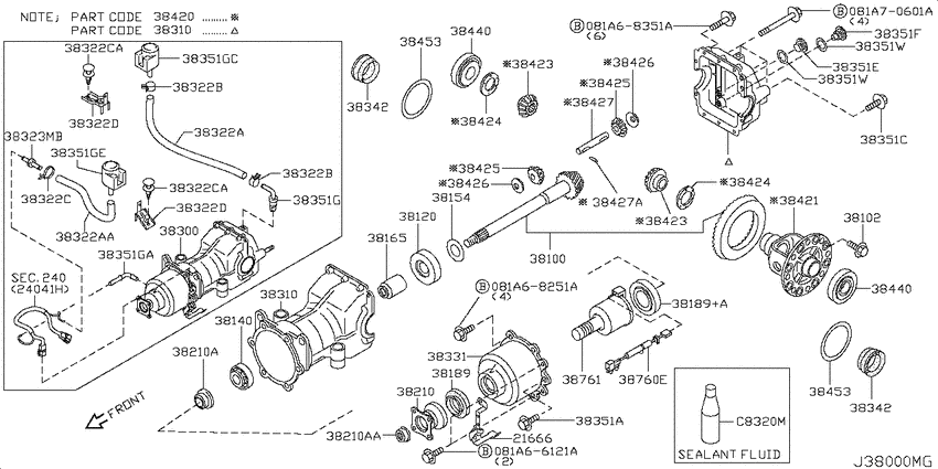 Rear final drive