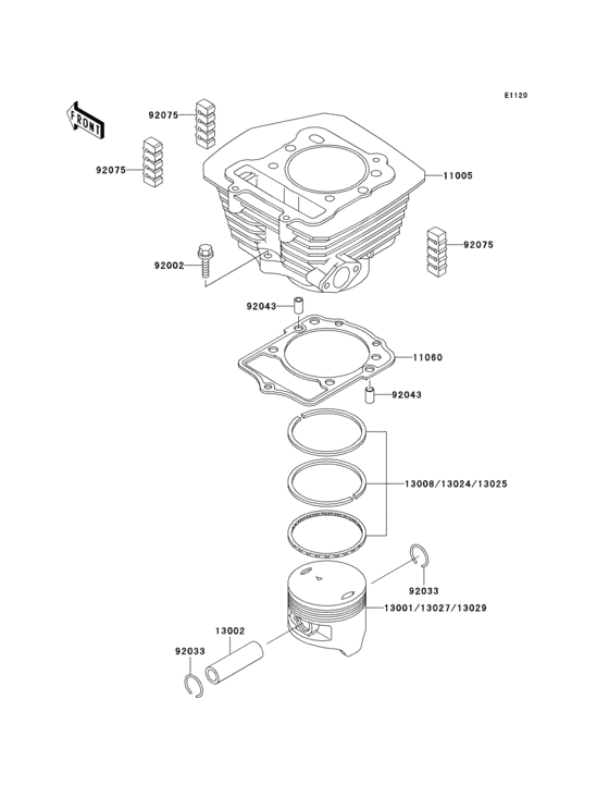 Cylinder/piston(s)