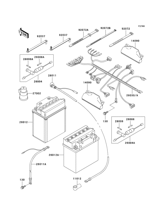 Chassis electrical equipment