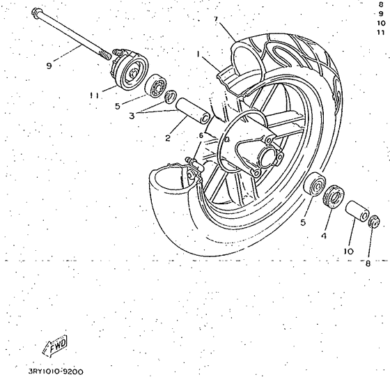 Front wheel