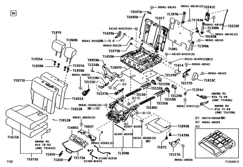 Rear Seat & Seat Track