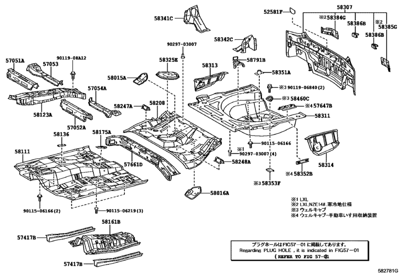 Floor Pan & Lower Back Panel