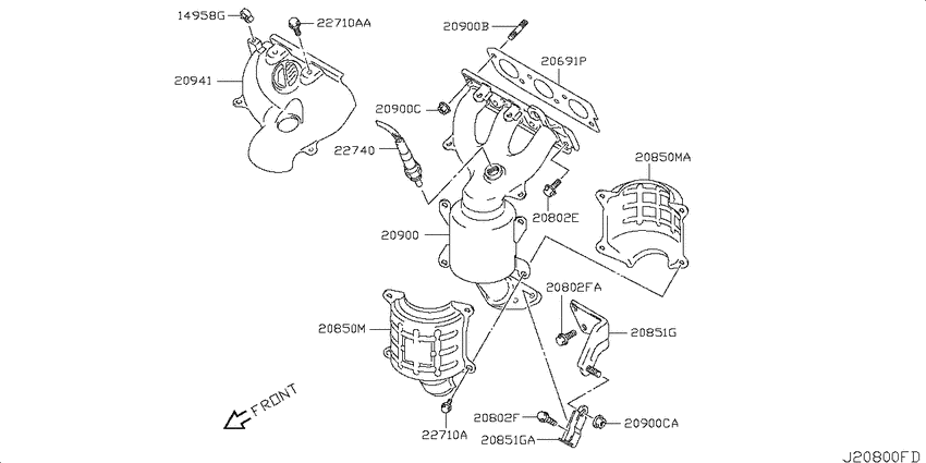 Catalyst converter