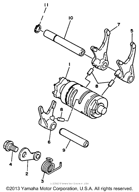 Shift Cam & Fork