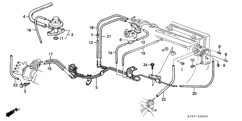 Install pipe/tubing