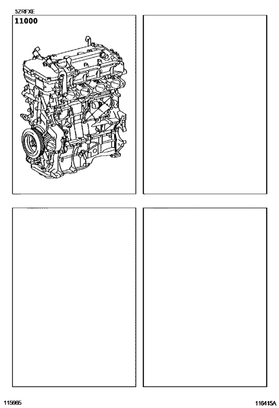 Partial Engine Assembly
