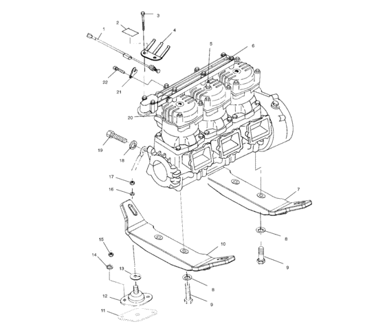 Engine mounting