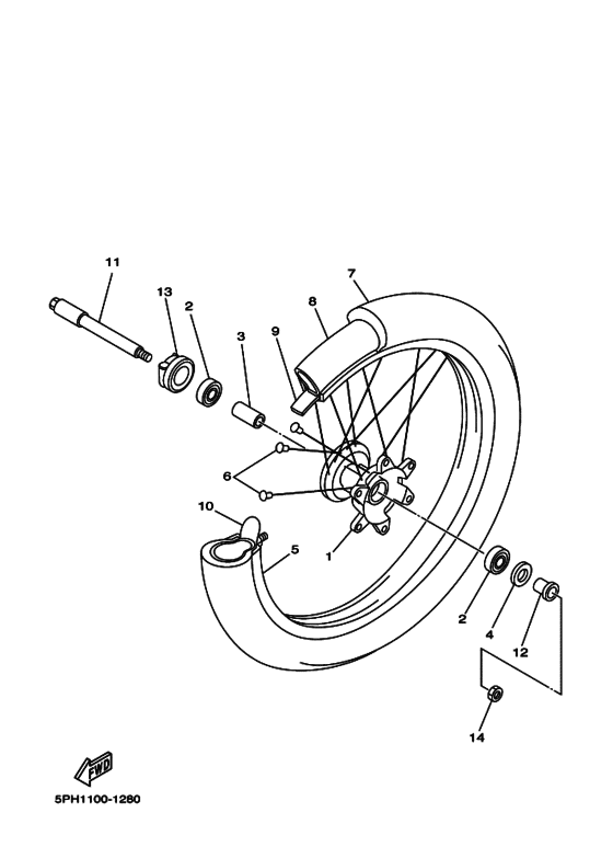 Front wheel