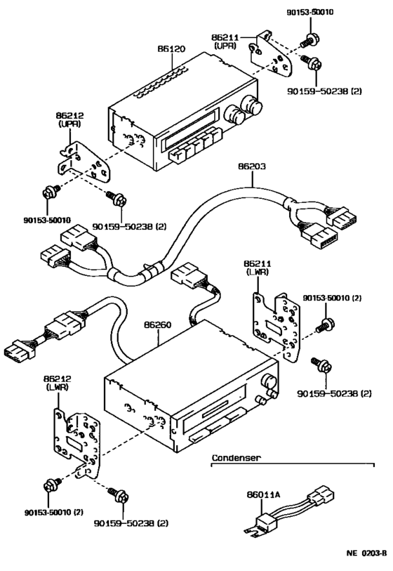 Radio Receiver & Amplifier & Condenser