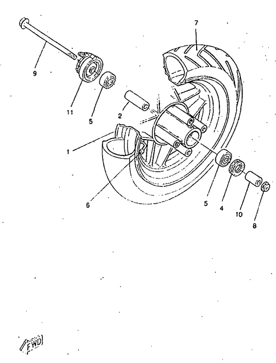 Front wheel
