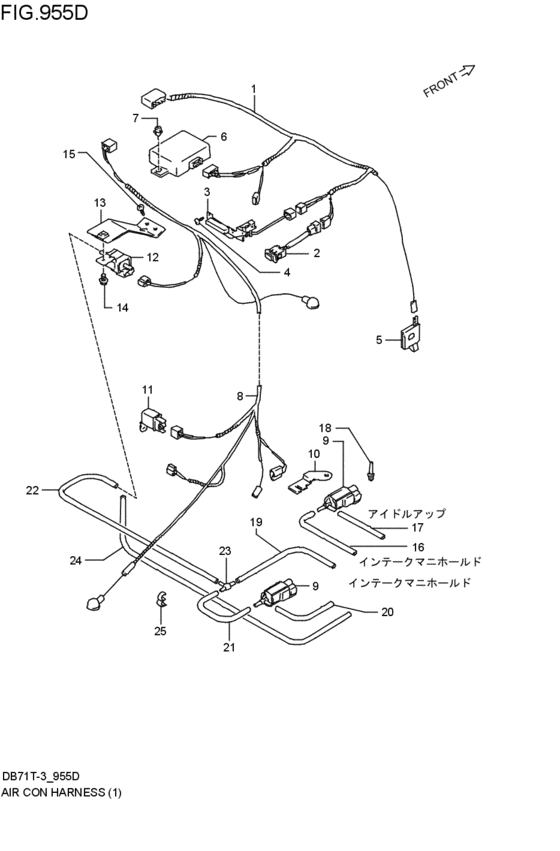air-conditioner harness
