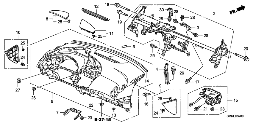 Instrument panel