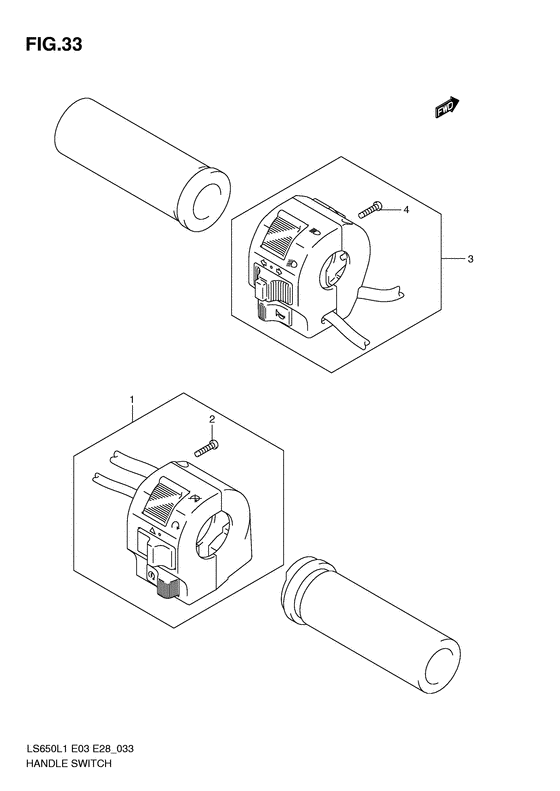 Handle switch