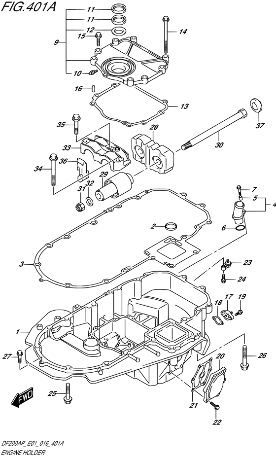 Engine holder