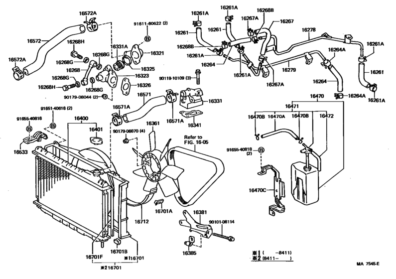 Radiator & Water Outlet