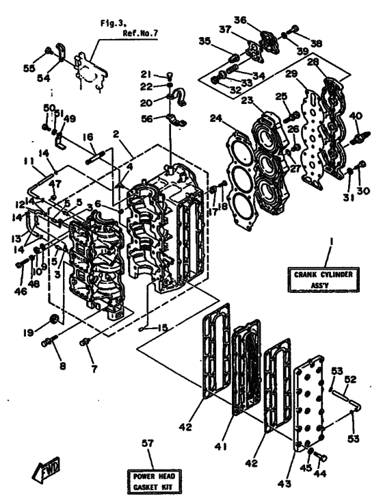 Cylinder & crankcase