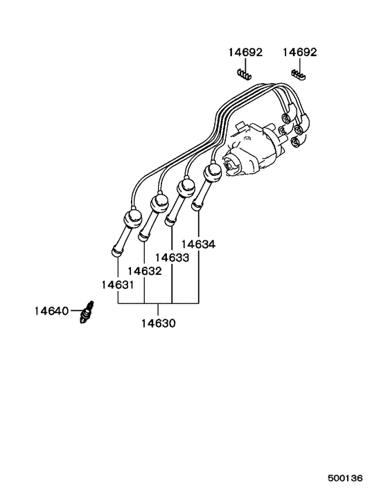 Spark plug,cable & coil